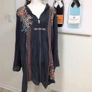 Johnny Was Tunic XXL